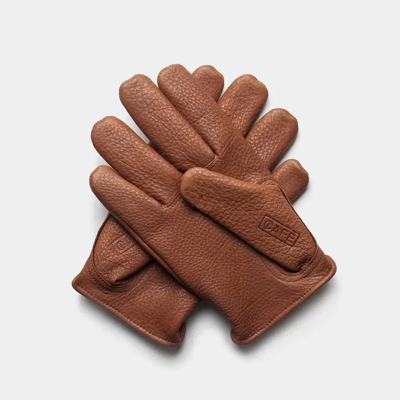 deerskin gloves brown