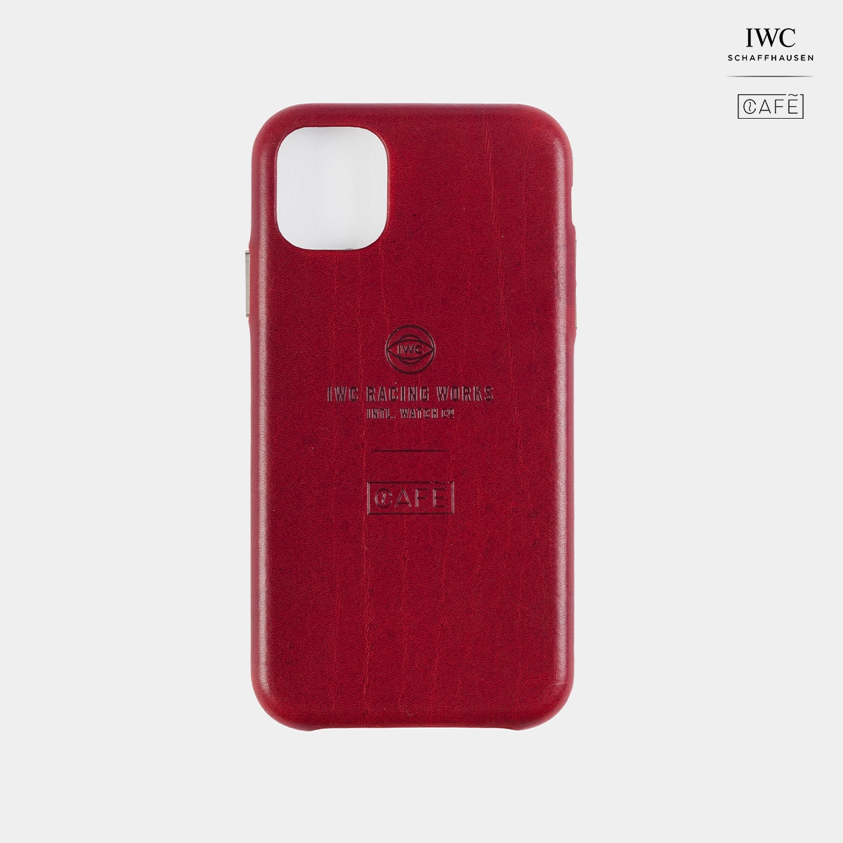 iwc iphone case red