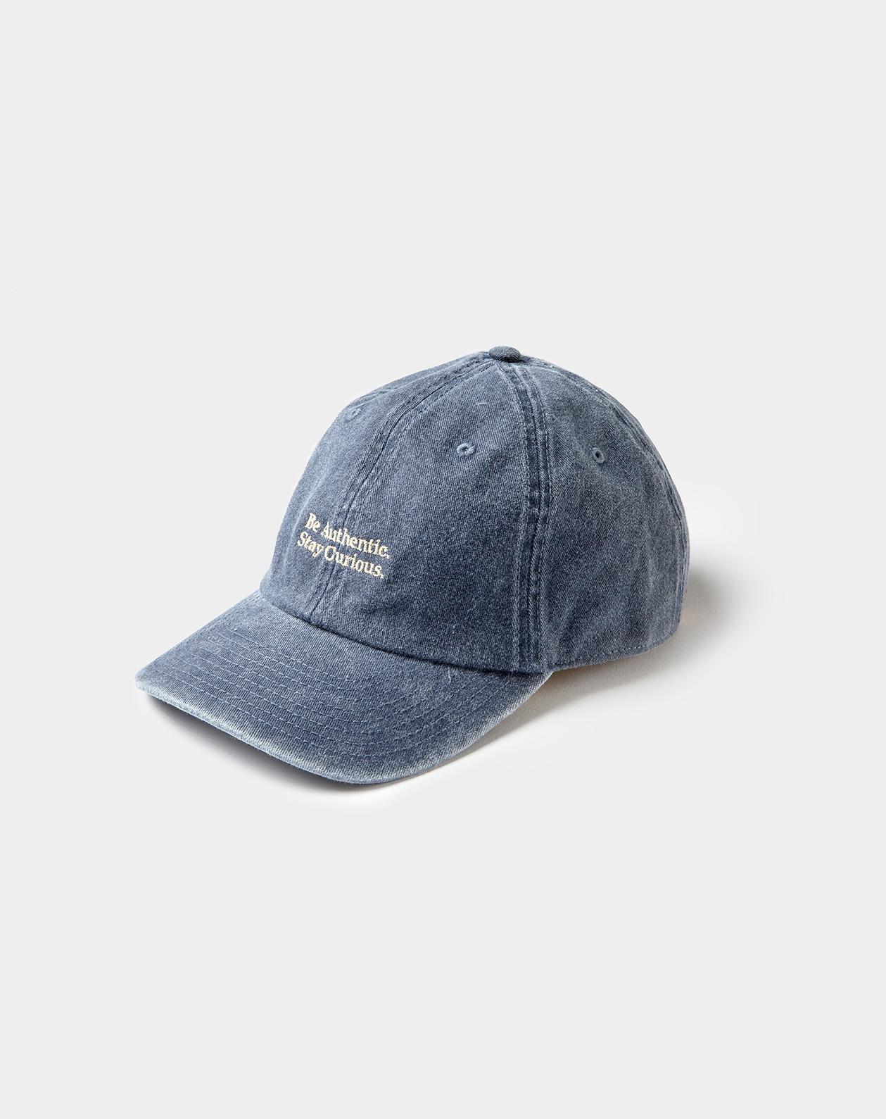 washed cap navy