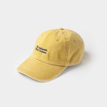 gorra 100% algodon amarilla