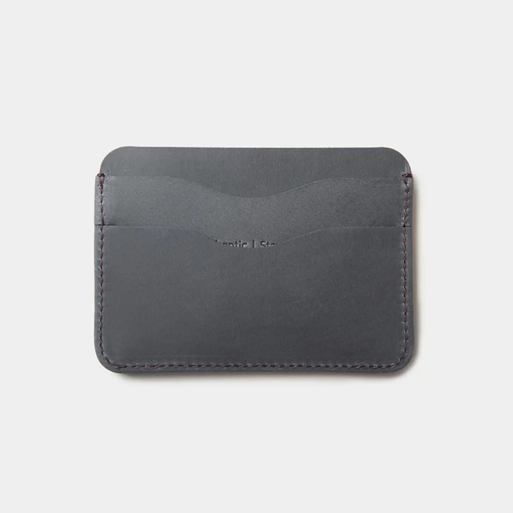 Leather Card Holder Panama+ – Antracita