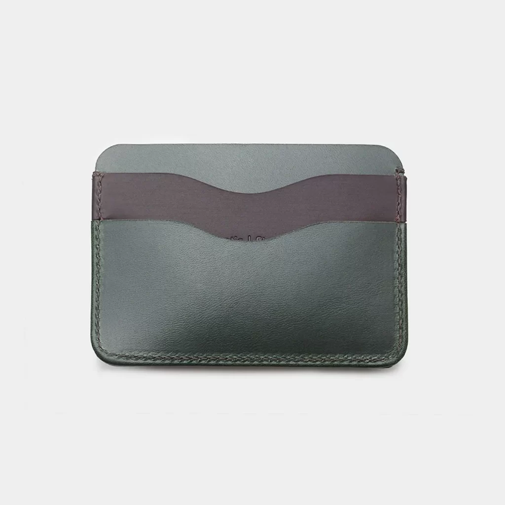 Leather Card Holder Panama+  Forest
