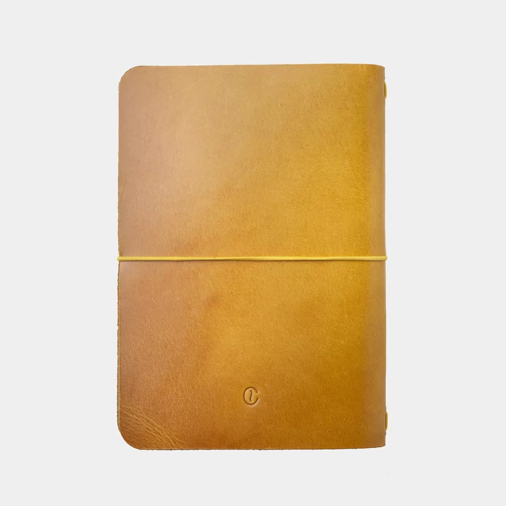 Travel Notebook A5 – Spicy Mustard