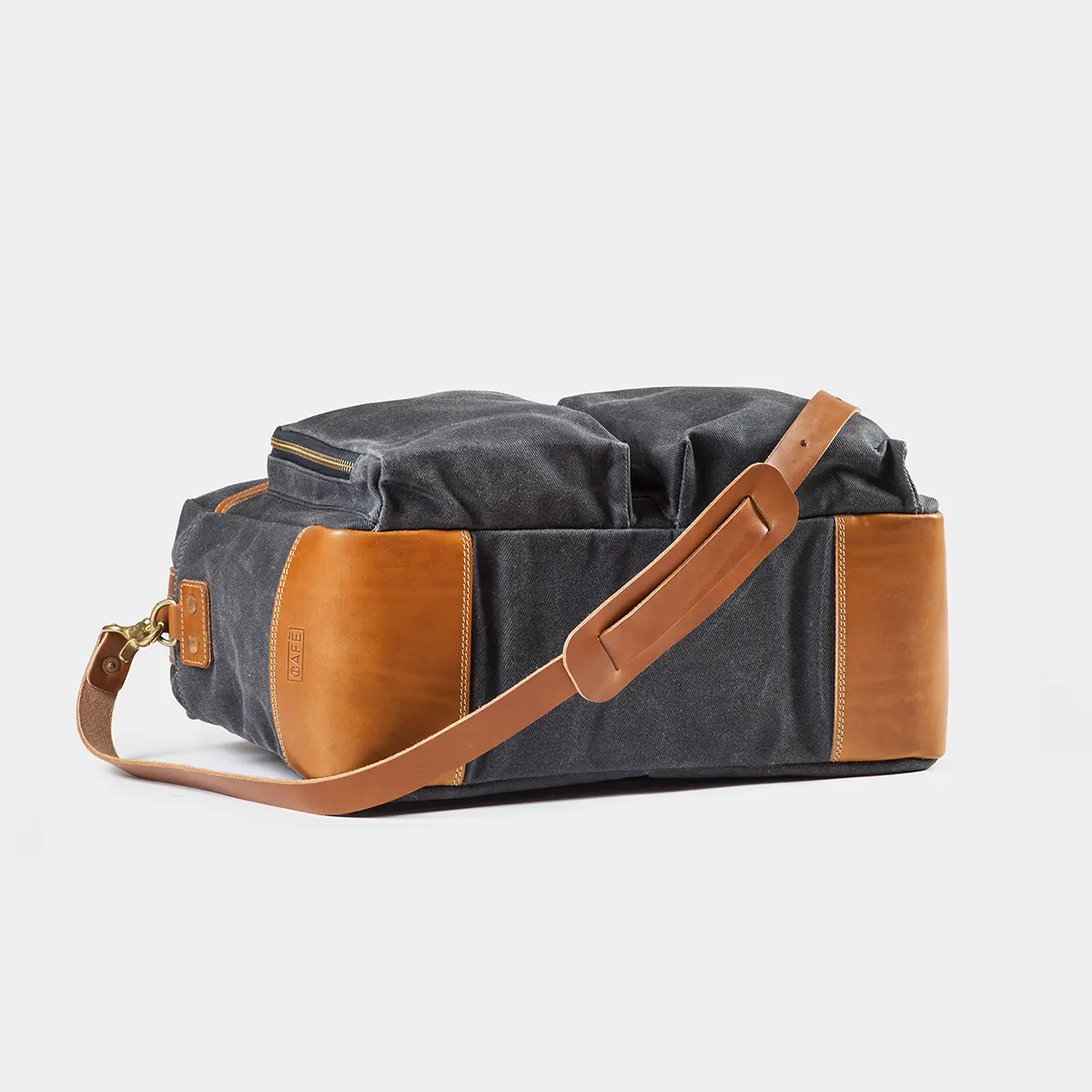 Travel Bag 48 x 25 x 30 cm Leather Cotton QD 