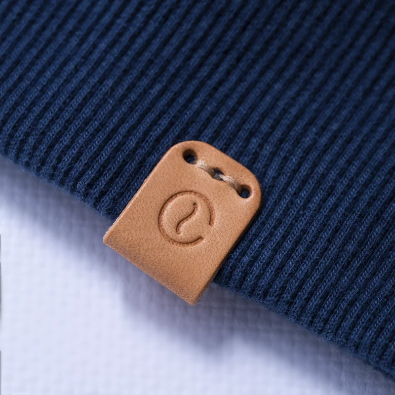 Organic Cotton Sweater Navy Details